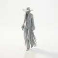Mô hình tượng cô nàng cao bồi Fancy Pants - File in 3D sưu tầm - Thumbnail 1
