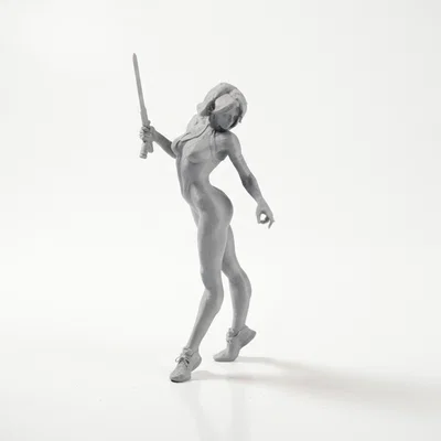 Mô hình Tượng Tiên Nữ Fantasy Dành cho In 3D