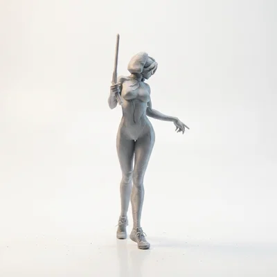 Mô hình Tượng Tiên Nữ Fantasy Dành cho In 3D