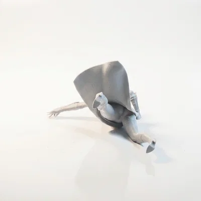 Mô hình tượng võ sĩ 3D in ấn chất lượng cao