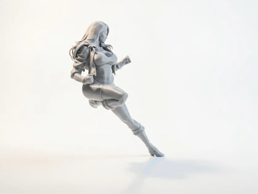 Mô Hình 3D Nữ Chiến Binh Anime Sưu Tầm - Image 3