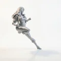 Mô Hình 3D Nữ Chiến Binh Anime Sưu Tầm - Thumbnail 3