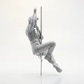 Mô hình 3D Lính Cứu Hỏa Đu Dây Giải Cứu - Thumbnail 3