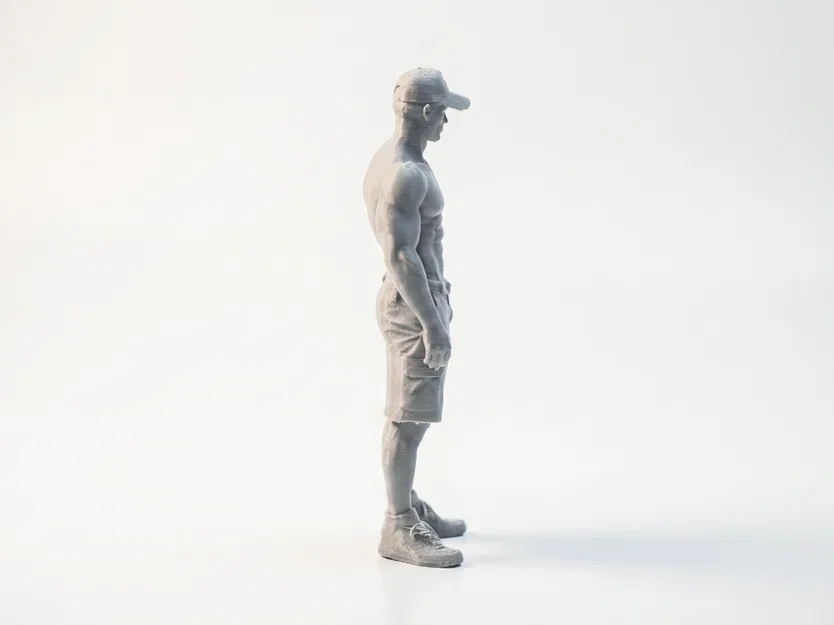 Mô hình tượng nam giới vạm vỡ 3D Printable (STL File) - Image 3