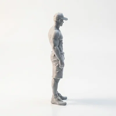Mô hình tượng nam giới vạm vỡ 3D Printable (STL File)