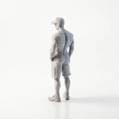 Mô hình tượng nam giới vạm vỡ 3D Printable (STL File)