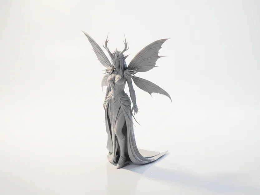 Mô hình 3D Nàng Tiên Rừng Huyền Bí - Image 1