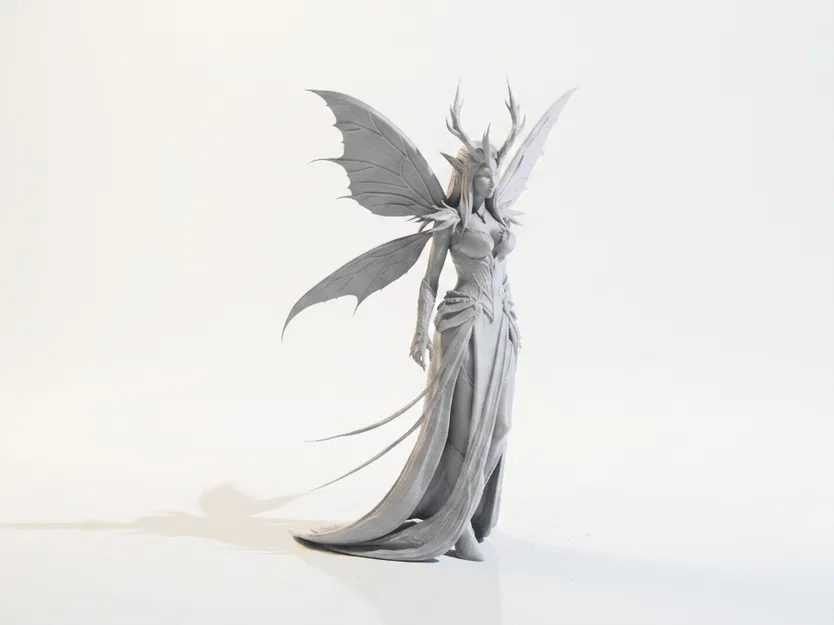 Mô hình 3D Nàng Tiên Rừng Huyền Bí - Image 2