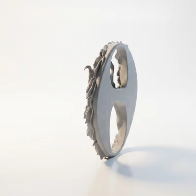 Mô hình cặp đôi khiêu vũ trong vòng hoa lãng mạn - Tệp in 3D
