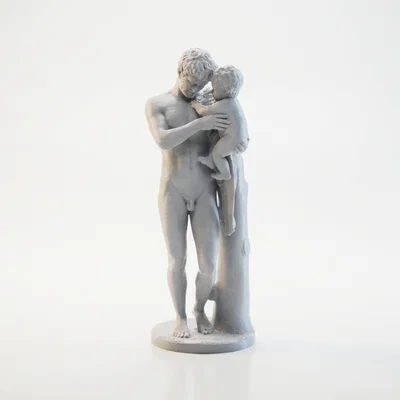 Mô hình tượng điêu khắc Classical Embrace in 3D