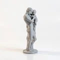 Mô hình tượng điêu khắc Classical Embrace in 3D - Thumbnail 2