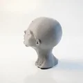Tượng Bán Thân Fractured Beauty - Mô Hình In 3D Độc Đáo - Thumbnail 4