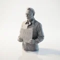 Mô hình 3D tượng Free Hugs Bust độc đáo - Thumbnail 1