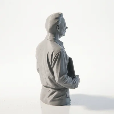 Mô hình 3D tượng Free Hugs Bust độc đáo
