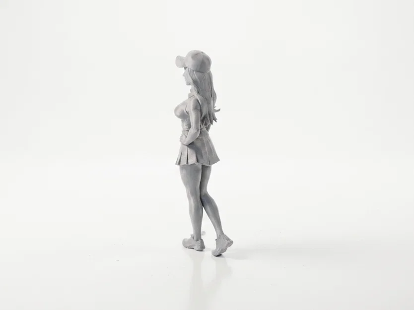 Mô hình nữ golfer 3D - Đồ sưu tầm thể thao in 3D - Image 4