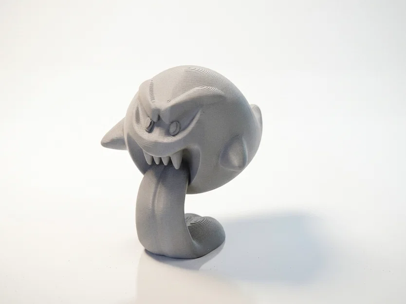 Mô hình bóng ma thè lưỡi siêu đáng yêu - File in 3D Halloween - Image 1