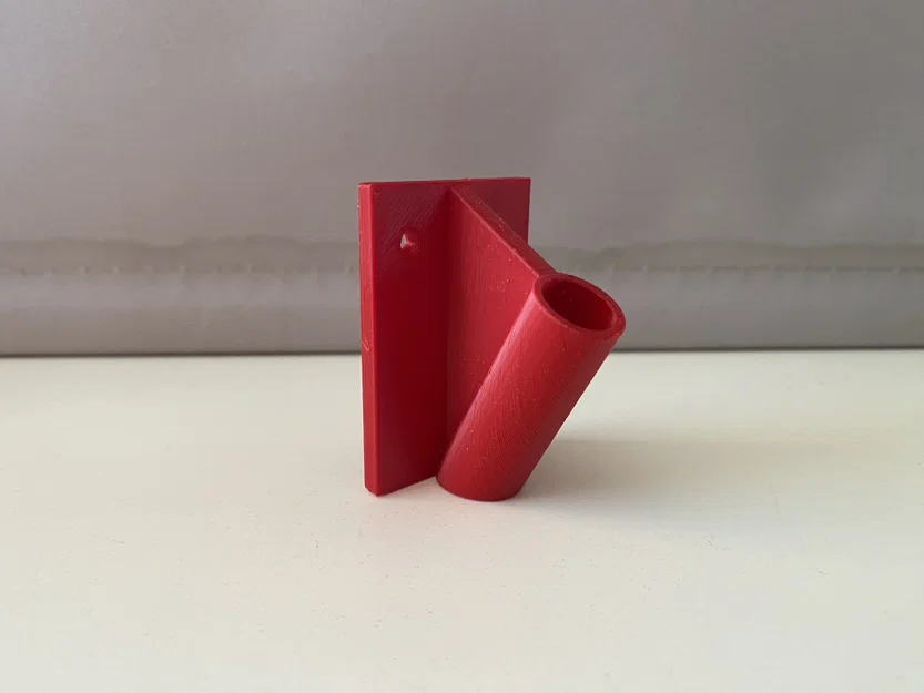 Giá treo cờ/đế đỡ cán cờ tối giản gắn tường - Image 1