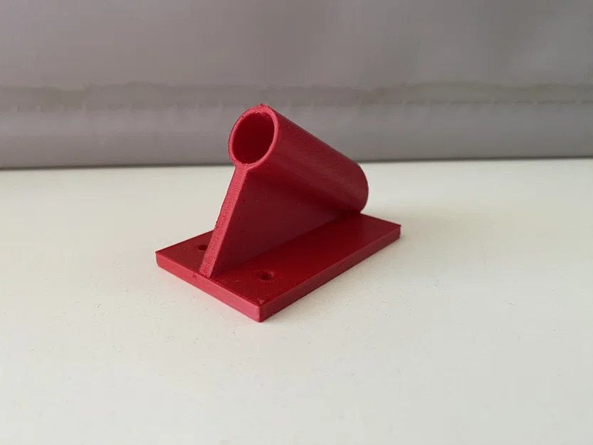 Giá treo cờ/đế đỡ cán cờ tối giản gắn tường - Image 2