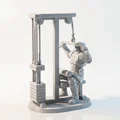 Mô hình Robot tập Gym - File in 3D độc đáo - Thumbnail 3