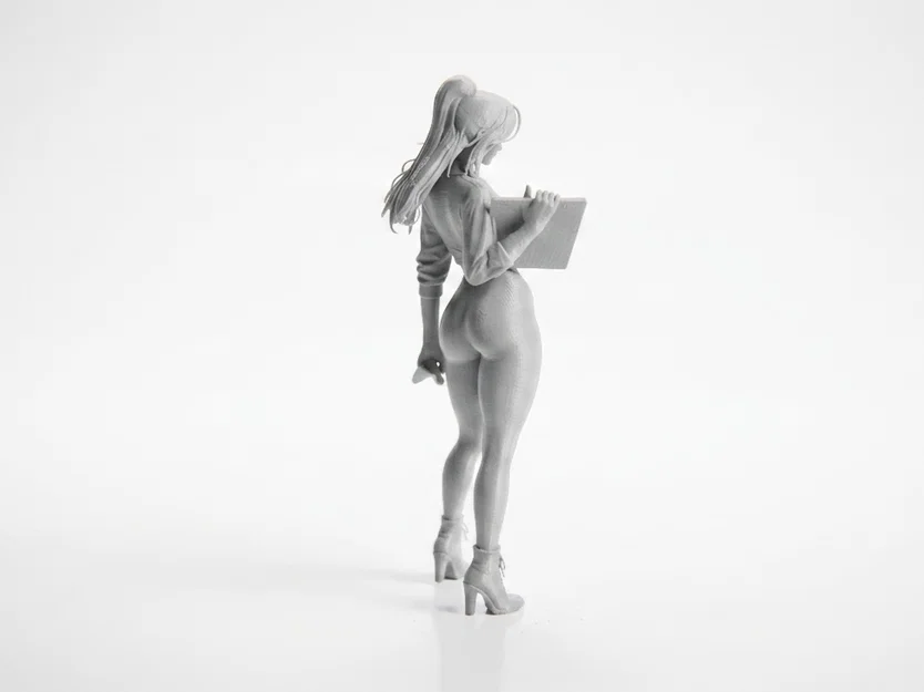 Mô hình 3D Huấn luyện viên Gym Nữ - Thiết kế Fitness ấn tượng - Image 3