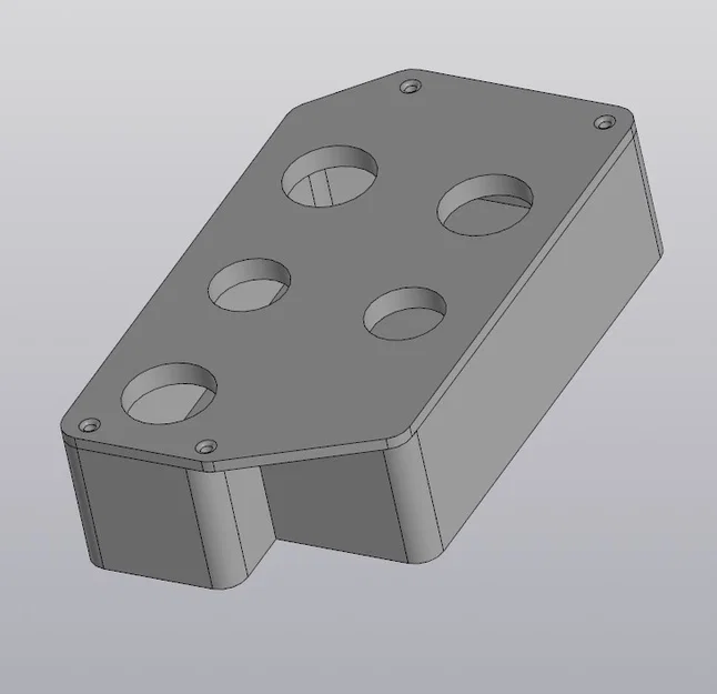 Hộp điều khiển CNC đa năng 5 nút bấm - Phụ kiện in 3D chất lượng - Image 1