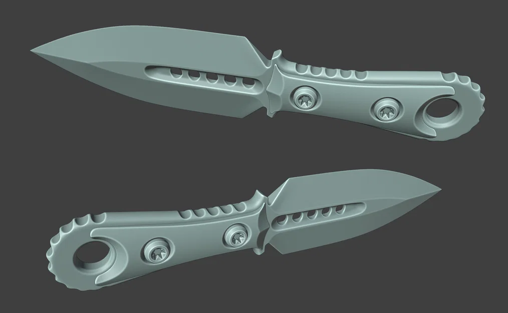 Mô hình dao hai lưỡi (Double-sided Knife) - Image 2