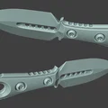 Mô hình dao hai lưỡi (Double-sided Knife) - Thumbnail 2