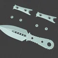 Mô hình dao hai lưỡi (Double-sided Knife) - Thumbnail 4