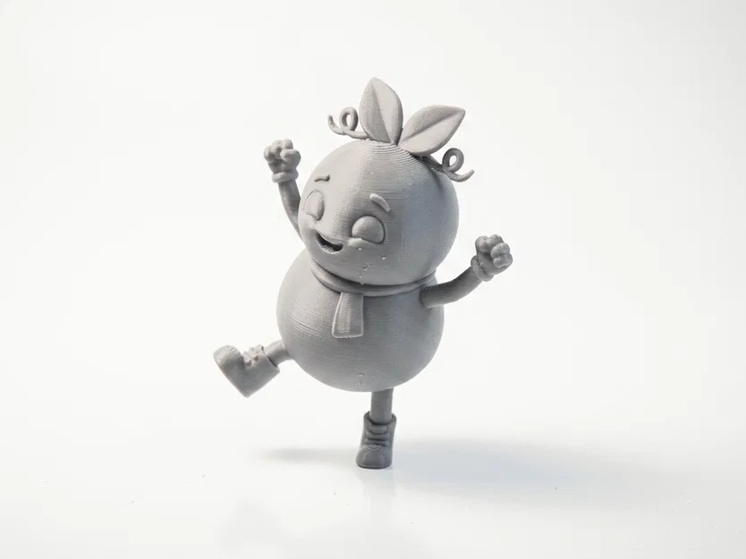 Mô hình nhân vật Trái cây vui vẻ - File in 3D sưu tầm - Image 1
