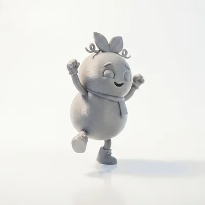 Mô hình nhân vật Trái cây vui vẻ - File in 3D sưu tầm