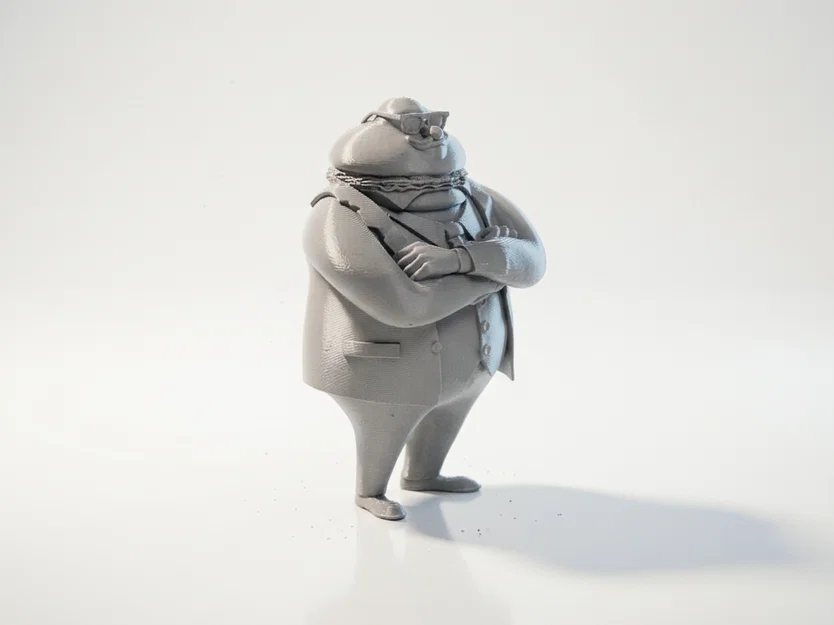 Mô hình 3D Hamburger Gangster - Nhân vật phản diện thức ăn nhanh - Image 2