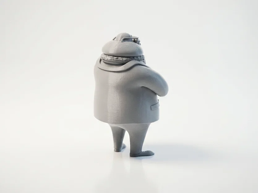 Mô hình 3D Hamburger Gangster - Nhân vật phản diện thức ăn nhanh - Image 3