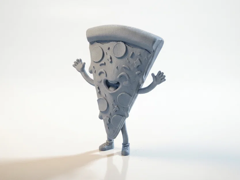 Mô hình miếng Pizza vui nhộn in 3D - Image 1