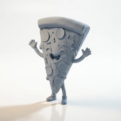 Mô hình miếng Pizza vui nhộn in 3D