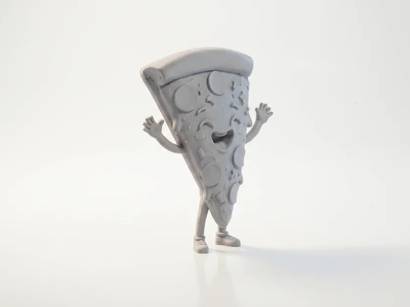 Mô hình miếng Pizza vui nhộn in 3D - Image 2