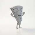Mô hình miếng Pizza vui nhộn in 3D - Thumbnail 2