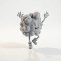 Mô hình nhân vật Happy Popcorn Boy in 3D - Thumbnail 2