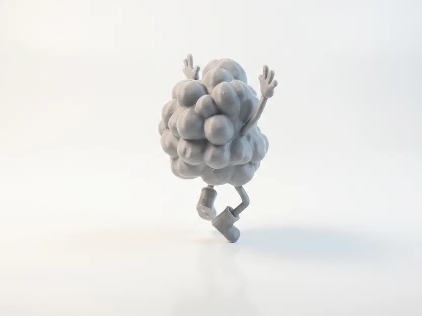 Mô hình nhân vật Happy Popcorn Boy in 3D - Image 3