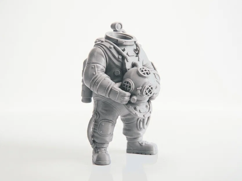 Mô hình 3D Phi hành gia thợ lặn không đầu (Headless Diver Astronaut) - Image 2