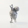 Mô hình điêu khắc in 3D Trái Tim và Bộ Não - Thumbnail 2
