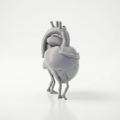 Mô hình điêu khắc in 3D Trái Tim và Bộ Não