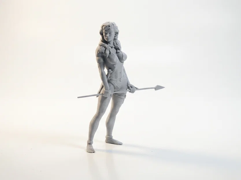 Mô hình Nữ Chiến Binh Huntress - Fantasy 3D Printable - Image 1