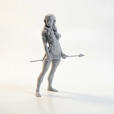 Mô hình Nữ Chiến Binh Huntress - Fantasy 3D Printable