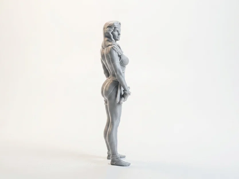 Mô hình Nữ Chiến Binh Huntress - Fantasy 3D Printable - Image 2