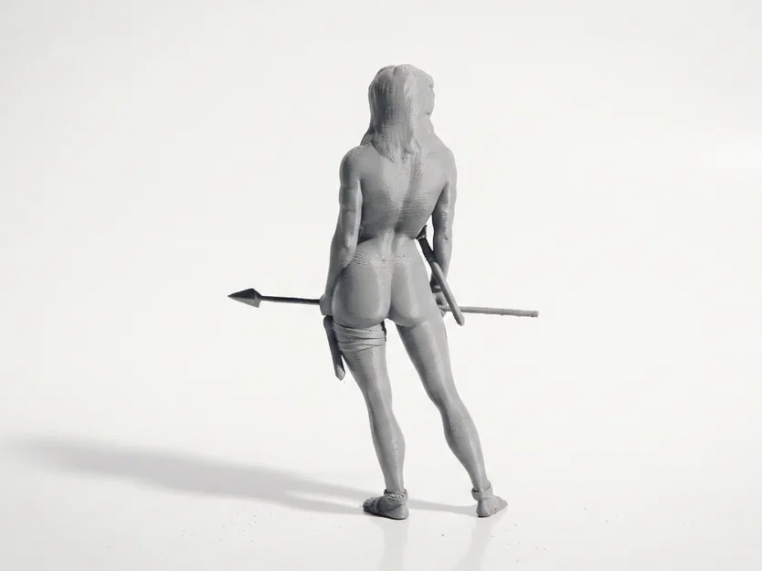 Mô hình Nữ Chiến Binh Huntress - Fantasy 3D Printable - Image 3