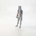 Mô hình Nữ Chiến Binh Huntress - Fantasy 3D Printable - Thumbnail 4