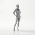 Mô hình 3D Tượng Nữ Anh Hùng (Hero Pose Woman Figure) - File in 3D - Thumbnail 2