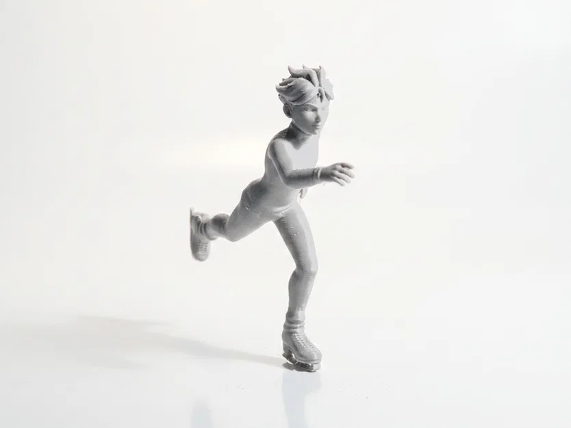 Mô hình tượng vận động viên trượt băng 3D in ấn - Image 3