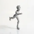 Mô hình tượng vận động viên trượt băng 3D in ấn - Thumbnail 3