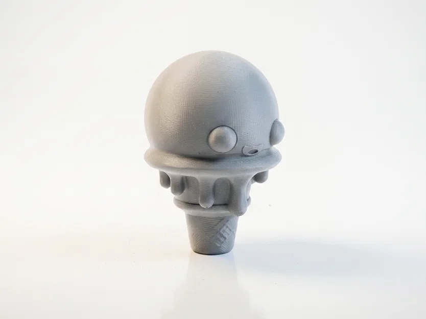 Mô hình 3D Ốc Quế Kem Tráng Miệng Độc Đáo - Image 2